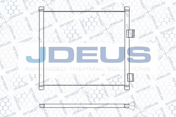 Jdeus M-7121000 - Condensatore, Climatizzatore autozon.pro