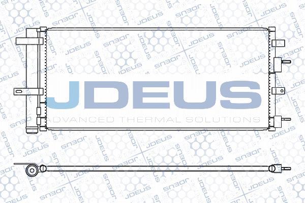 Jdeus M-7121270 - Condensatore, Climatizzatore autozon.pro