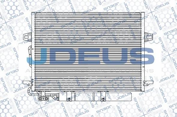 Jdeus M-7170470 - Condensatore, Climatizzatore autozon.pro