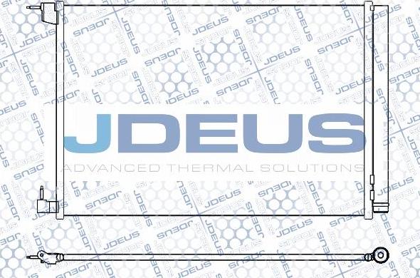 Jdeus M-7171070 - Condensatore, Climatizzatore autozon.pro