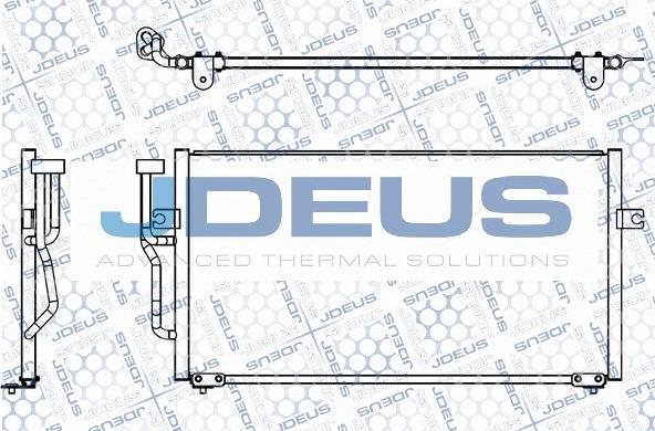 Jdeus M-7310490 - Condensatore, Climatizzatore autozon.pro