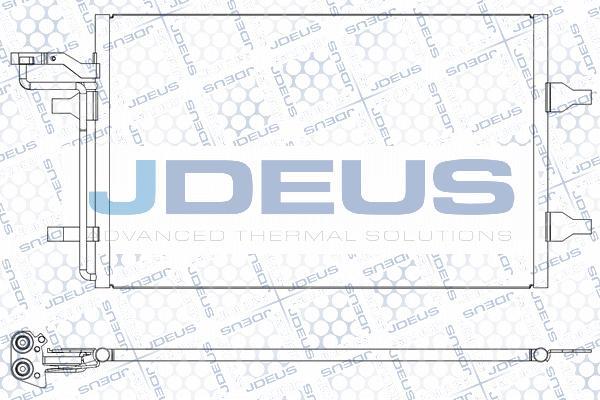 Jdeus M-7310580 - Condensatore, Climatizzatore autozon.pro