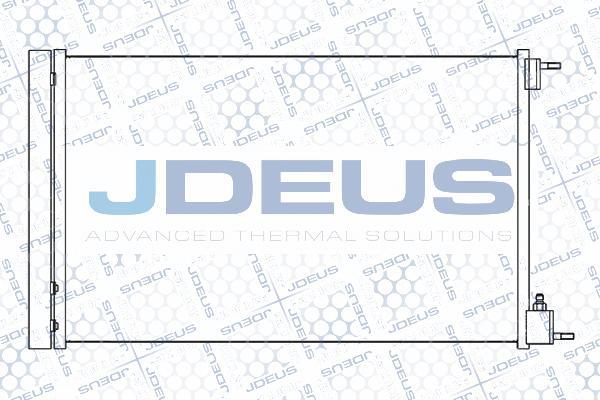 Jdeus M-7201130 - Condensatore, Climatizzatore autozon.pro