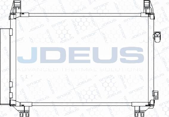 Jdeus M-7280300 - Condensatore, Climatizzatore autozon.pro