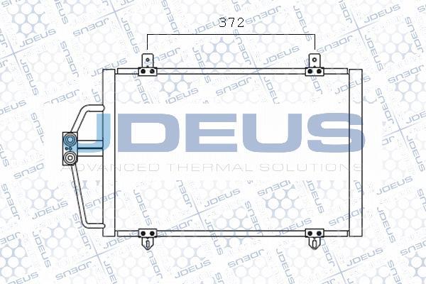 Jdeus M-7230450 - Condensatore, Climatizzatore autozon.pro