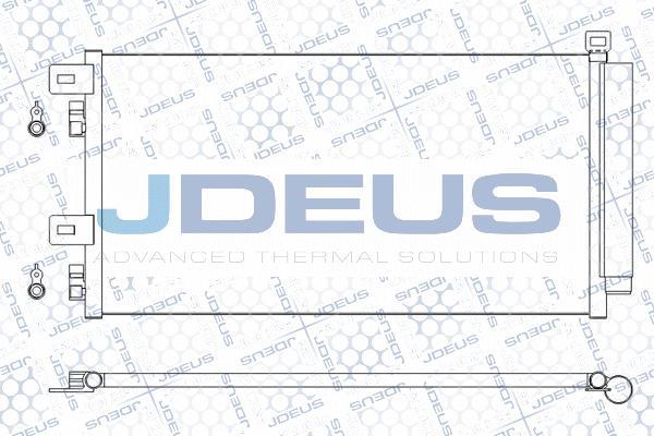 Jdeus M-7700000 - Condensatore, Climatizzatore autozon.pro