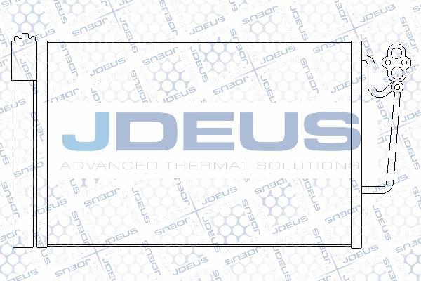 Jdeus M-7700030 - Condensatore, Climatizzatore autozon.pro