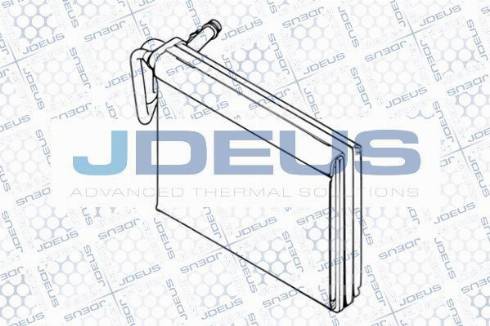 Jdeus RA9050681 - Evaporatore, Climatizzatore autozon.pro