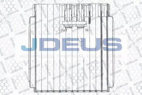 Jdeus RA9230650 - Evaporatore, Climatizzatore autozon.pro