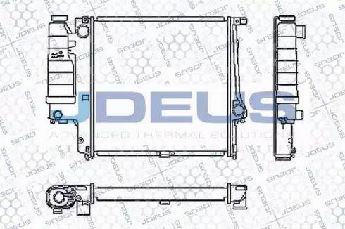 Jdeus RA0050450 - Radiatore, Raffreddamento motore autozon.pro