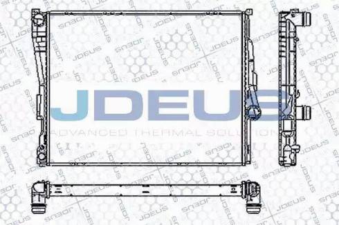 Jdeus RA0050540 - Radiatore, Raffreddamento motore autozon.pro