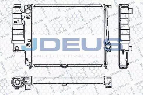 Jdeus RA0050500 - Radiatore, Raffreddamento motore autozon.pro