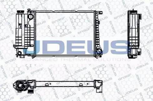 Jdeus RA0050570 - Radiatore, Raffreddamento motore autozon.pro