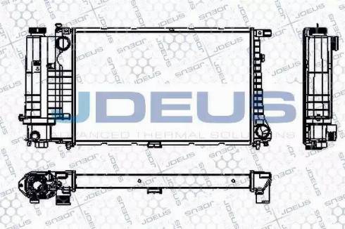 Jdeus RA0050600 - Radiatore, Raffreddamento motore autozon.pro