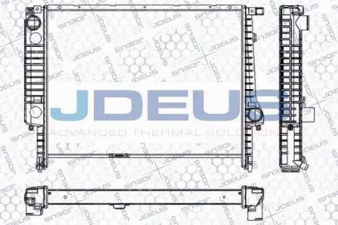 Jdeus RA0050160 - Radiatore, Raffreddamento motore autozon.pro