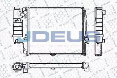 Jdeus RA0050390 - Radiatore, Raffreddamento motore autozon.pro