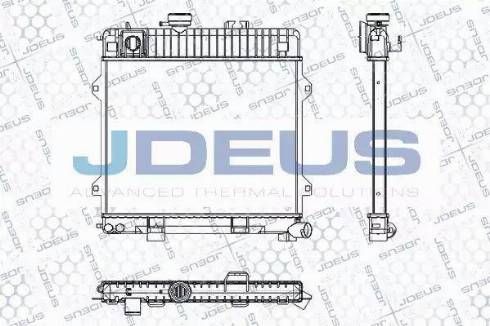 Jdeus RA0050200 - Radiatore, Raffreddamento motore autozon.pro