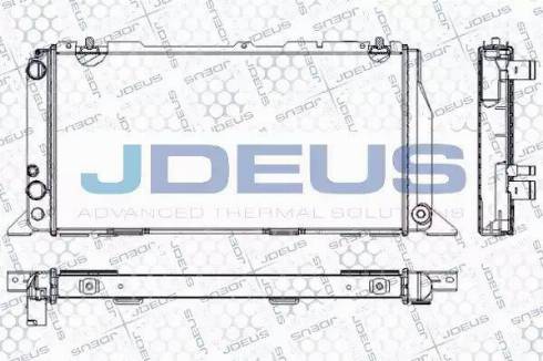 Jdeus RA0010090 - Radiatore, Raffreddamento motore autozon.pro