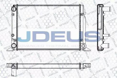 Jdeus RA0010061 - Radiatore, Raffreddamento motore autozon.pro