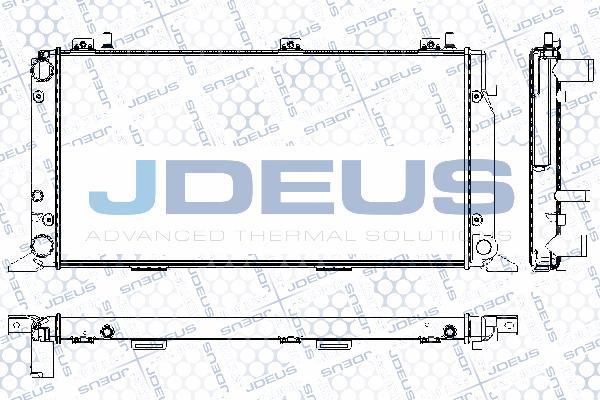 Jdeus RA0010021 - Radiatore, Raffreddamento motore autozon.pro