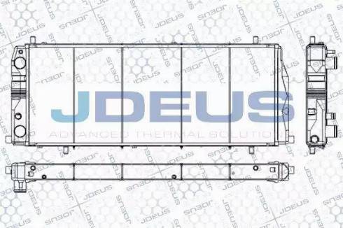 Jdeus RA0010070 - Radiatore, Raffreddamento motore autozon.pro