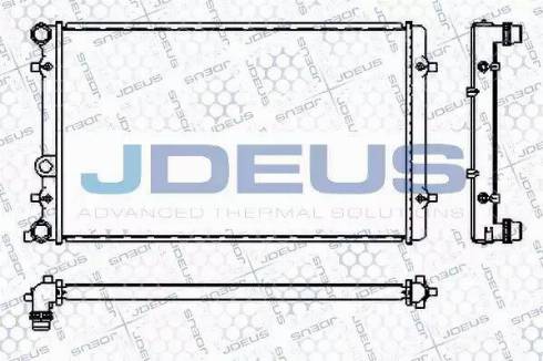 Jdeus RA0010190 - Radiatore, Raffreddamento motore autozon.pro