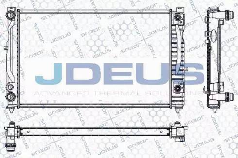 Jdeus RA0010170 - Radiatore, Raffreddamento motore autozon.pro