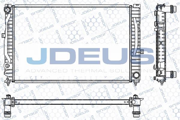 Jdeus RA0010230 - Radiatore, Raffreddamento motore autozon.pro