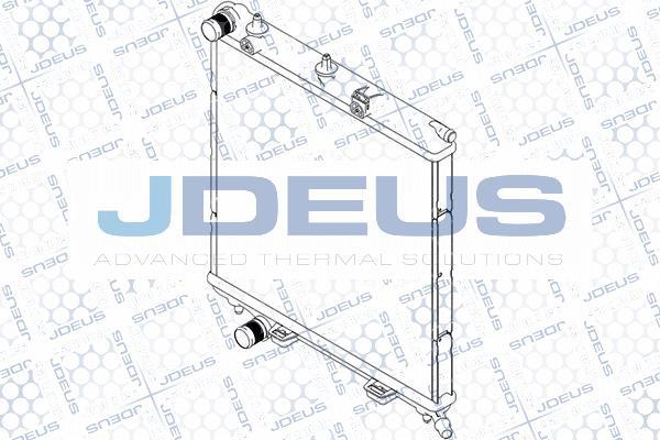 Jdeus RA0070091 - Radiatore, Raffreddamento motore autozon.pro