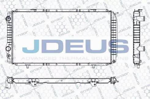 Jdeus RA0070059 - Radiatore, Raffreddamento motore autozon.pro