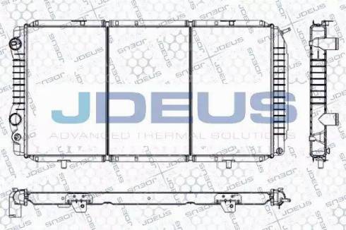 Jdeus RA0070030 - Radiatore, Raffreddamento motore autozon.pro