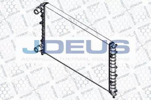 Jdeus RA0110800 - Radiatore, Raffreddamento motore autozon.pro