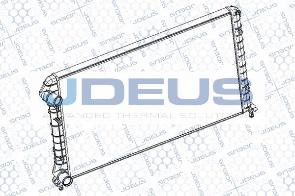 Jdeus RA0110801 - Radiatore, Raffreddamento motore autozon.pro