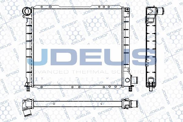 Jdeus RA0110280 - Radiatore, Raffreddamento motore autozon.pro