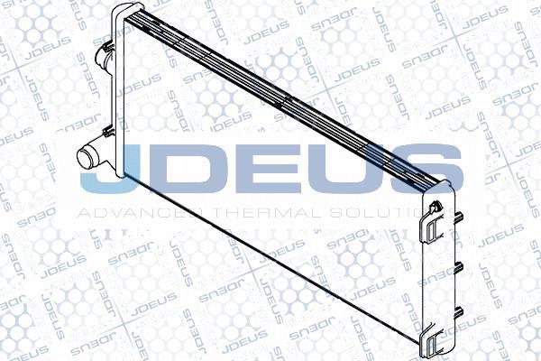 Jdeus RA0110720 - Radiatore, Raffreddamento motore autozon.pro