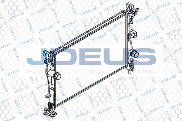 Jdeus RA0111400 - Radiatore, Raffreddamento motore autozon.pro