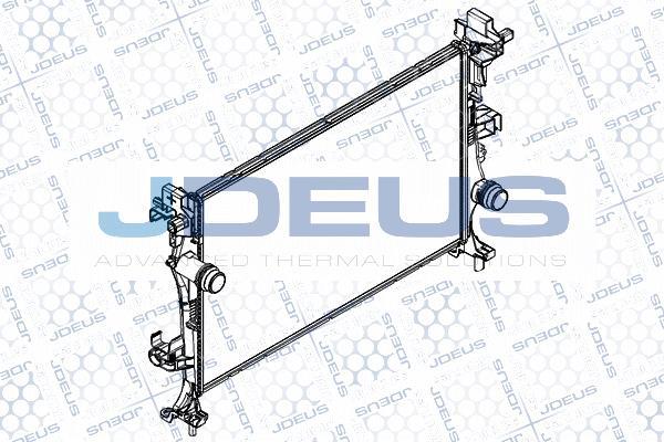 Jdeus RA0111410 - Radiatore, Raffreddamento motore autozon.pro