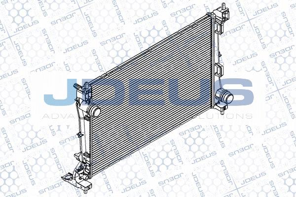 Jdeus RA0111430 - Radiatore, Raffreddamento motore autozon.pro