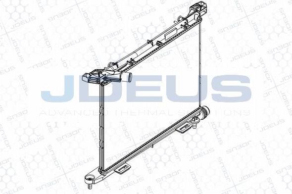 Jdeus RA0111560 - Radiatore, Raffreddamento motore autozon.pro