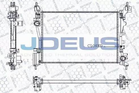 Jdeus RA0111190 - Radiatore, Raffreddamento motore autozon.pro