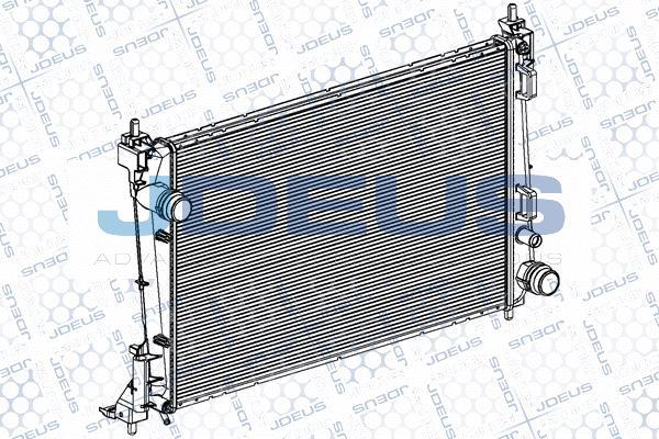 Jdeus RA0111150 - Radiatore, Raffreddamento motore autozon.pro