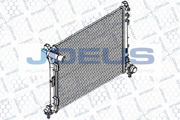 Jdeus RA0111350 - Radiatore, Raffreddamento motore autozon.pro