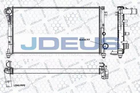 Jdeus RA0111310 - Radiatore, Raffreddamento motore autozon.pro