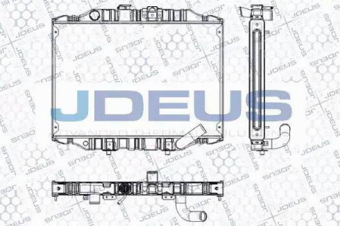 Jdeus RA0180070 - Radiatore, Raffreddamento motore autozon.pro