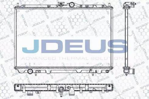 Jdeus RA0180181 - Radiatore, Raffreddamento motore autozon.pro