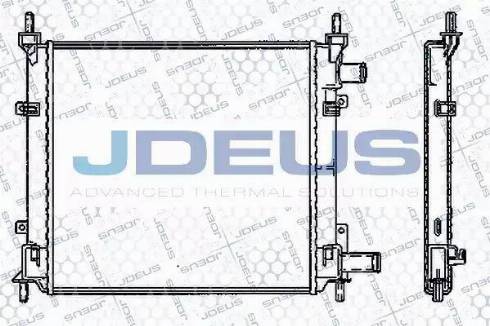 Jdeus RA0120970 - Radiatore, Raffreddamento motore autozon.pro