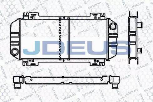 Jdeus RA0120420 - Radiatore, Raffreddamento motore autozon.pro