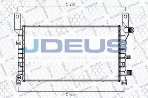 Jdeus RA0120620 - Radiatore, Raffreddamento motore autozon.pro