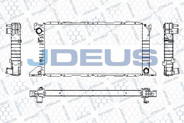 Jdeus RA0120880 - Radiatore, Raffreddamento motore autozon.pro