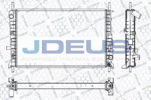 Jdeus RA0120870 - Radiatore, Raffreddamento motore autozon.pro